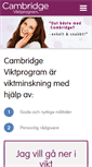 Mobile Screenshot of cambridgeviktprogram.se